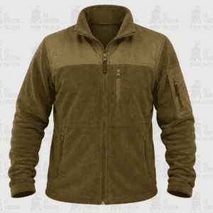 CAMPERA POLAR (BEIGE-OSCURO)