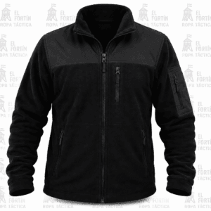 CAMPERA POLAR NEGRO